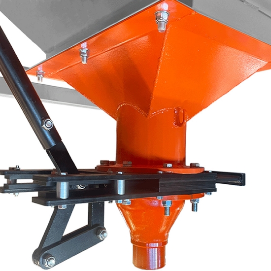 Picture of Bulk Bag Filling Reducing Funnel with Slide Valve to 100mm OD